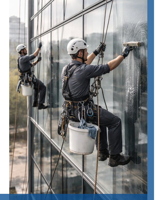 Мойка сплошного остекления в Бугуруслане, заказать от 306 р.| ВЫСОТНИК-Бгр