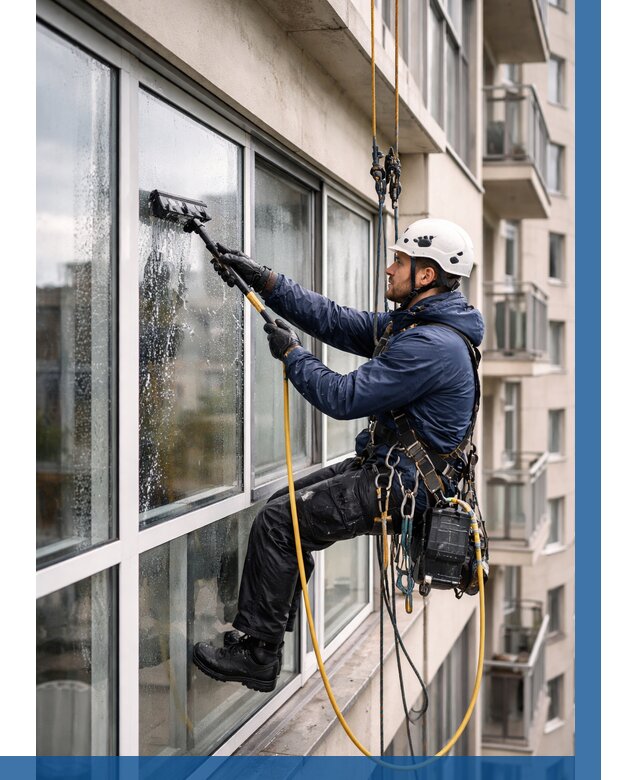 Мойка балконного остекления в Бугуруслане от 3567 р. | ВЫСОТНИК-Бгр