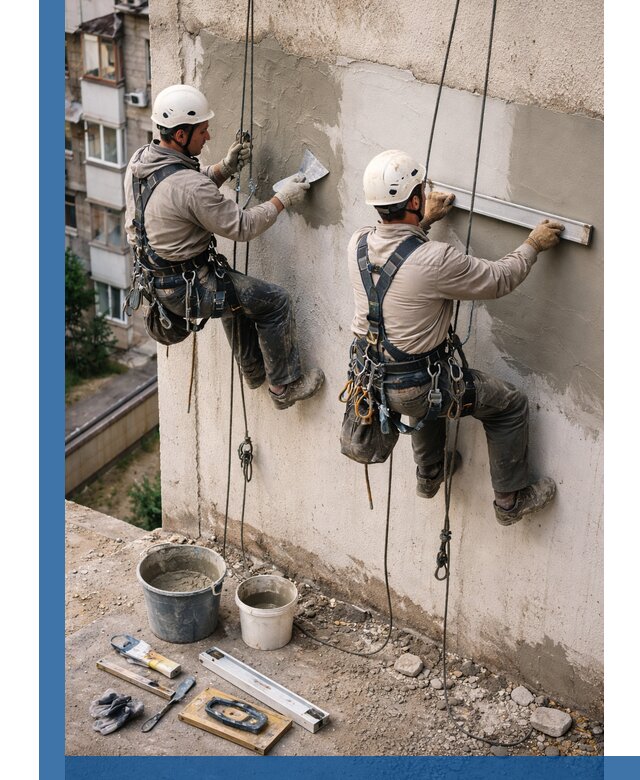 Комплексный ремонт штукатурного фасада с гарантией в Бугуруслане