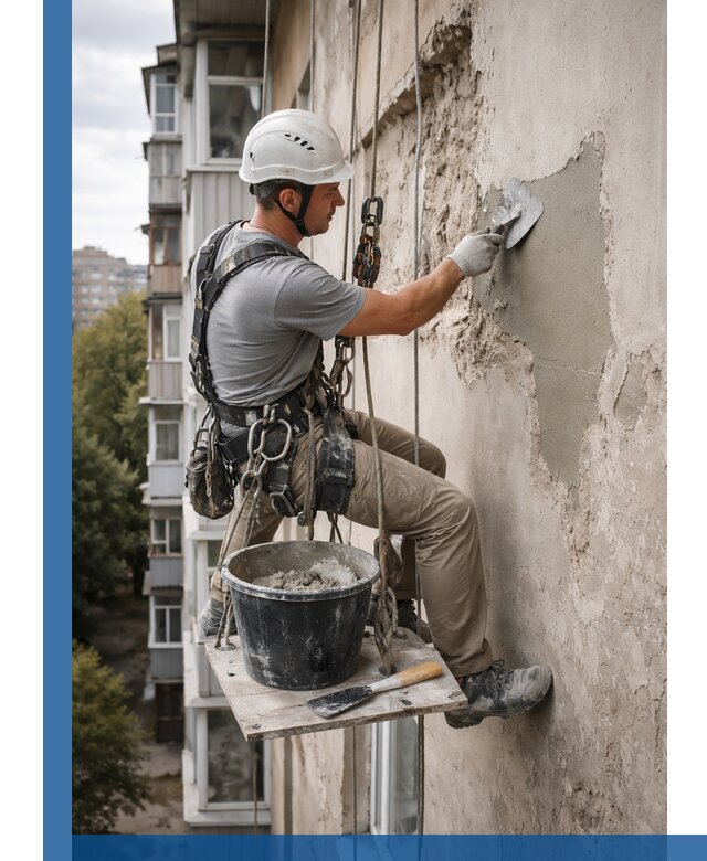 Восстановление фасадной штукатурки в Бугуруслане с гарантией качества