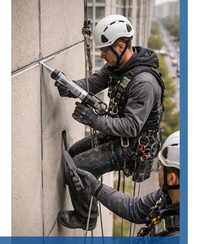 Первичная герметизация швов в Бугуруслане от 611 р. | ВЫСОТНИК-Бгр