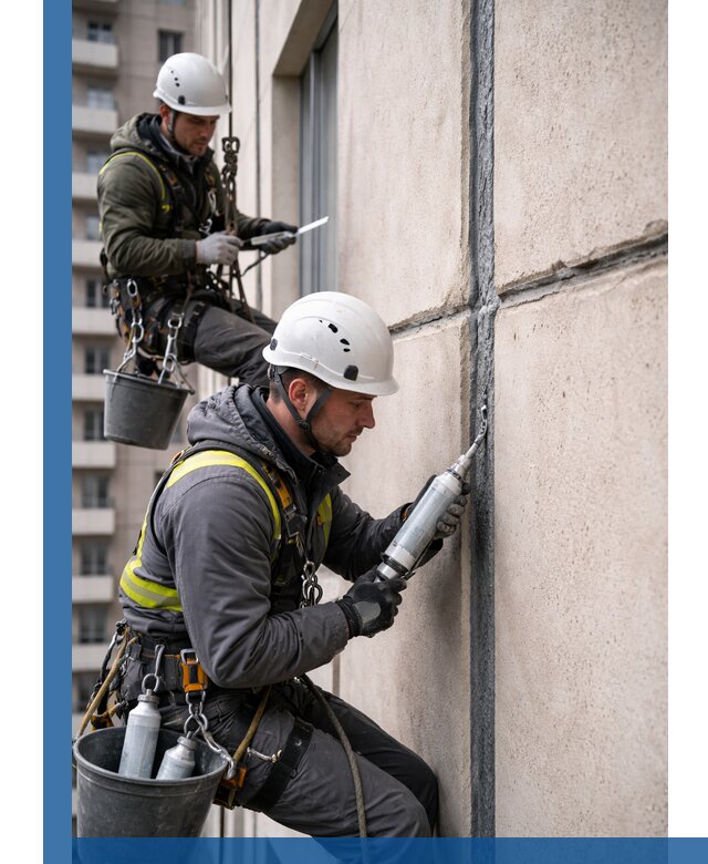 Герметизация деформационных швов фасада в Бугуруслане качественно