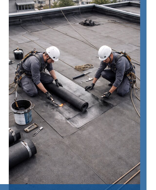 Ремонт мягкой кровли под ключ в Бугуруслане от 713 р. | ВЫСОТНИК-Бгр