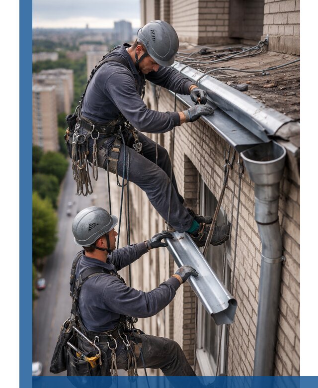 Ремонт водосточных желобов в Бугуруслане, быстро и качественно