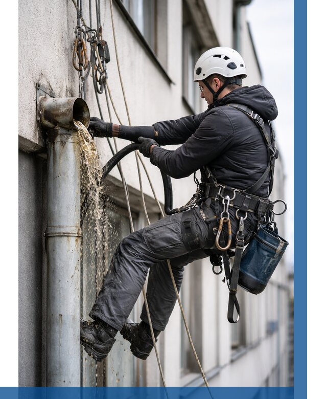 Прочистка водосточных труб в Бугуруслане от 3567 р. | ВЫСОТНИК-Бгр