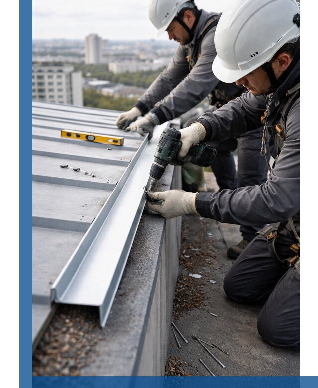 Монтаж капельника на кровле в Бугуруслане с гарантией качества