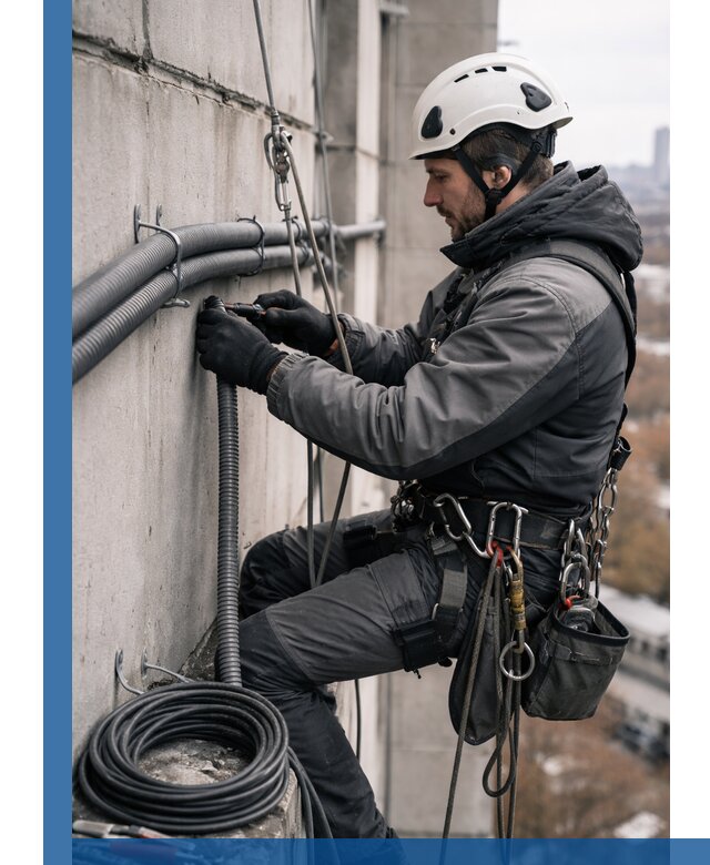 Профессиональный монтаж гофры для кабеля в Бугуруслане с гарантией