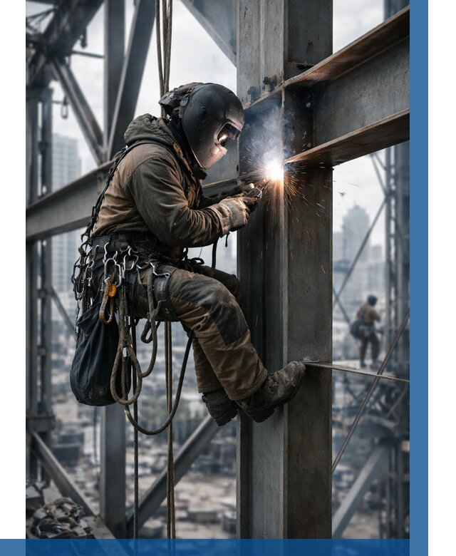 Высотные сварочные работы в Бугуруслане от 3567 р. | ВЫСОТНИК-Бгр