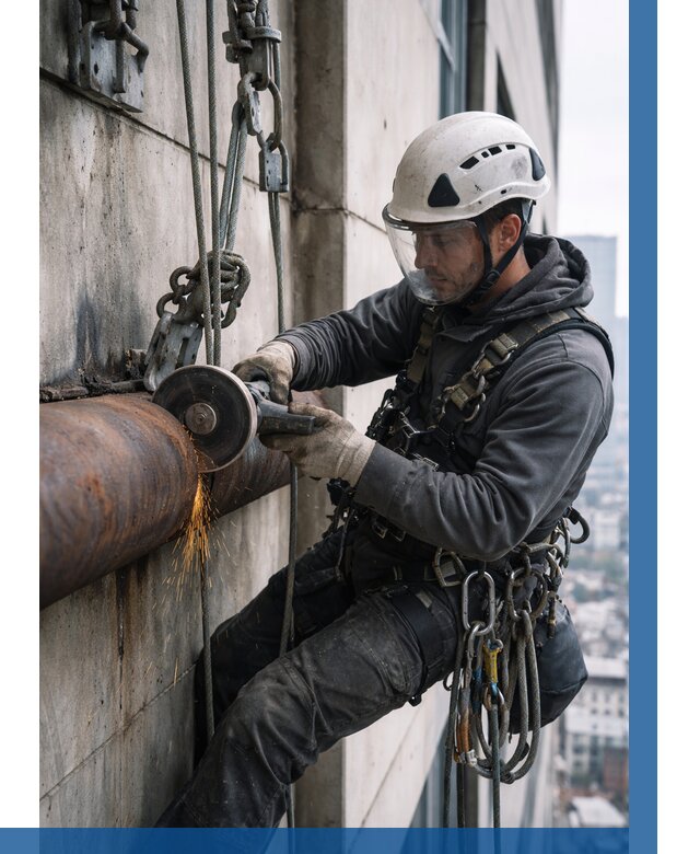 Резка металла на высоте в Бугуруслане по цене от 4586 р. | ВЫСОТНИК-Бгр