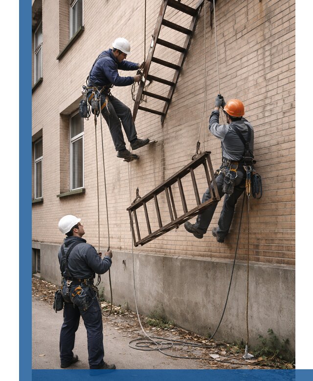 Демонтаж пожарной лестницы в Бугуруслане быстро и безопасно