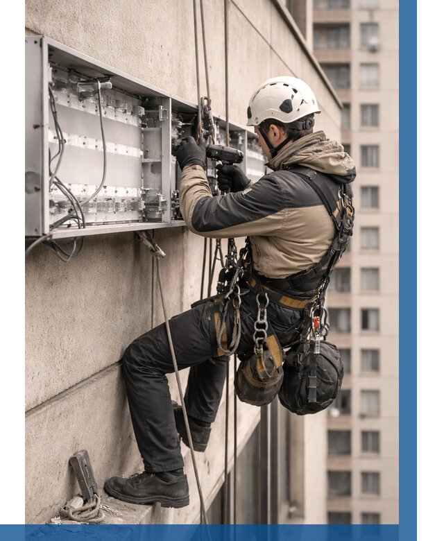 Ремонт вывески на высоте в Бугуруслане от 4586 р. | ВЫСОТНИК-Бгр