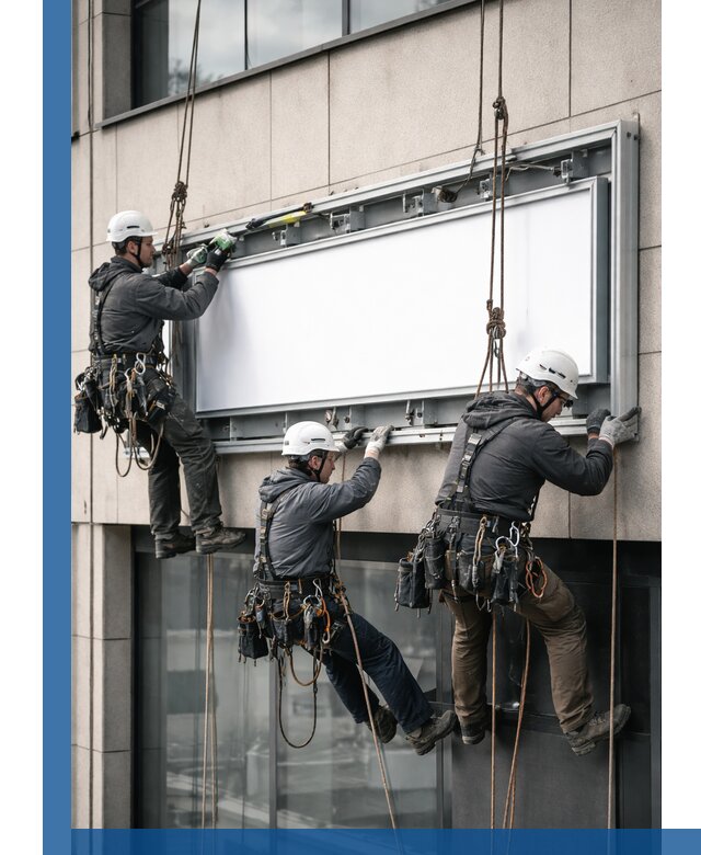 Профессиональный монтаж светового короба под ключ в Бугуруслане