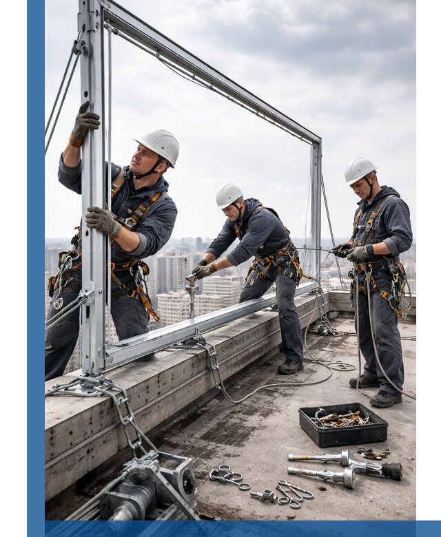 Монтаж крышных рекламных конструкций под ключ в Бугуруслане