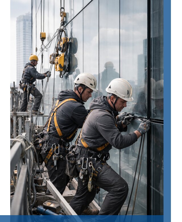 Структурное остекление фасадов в Бугуруслане от 9681 р. | ВЫСОТНИК-Бгр