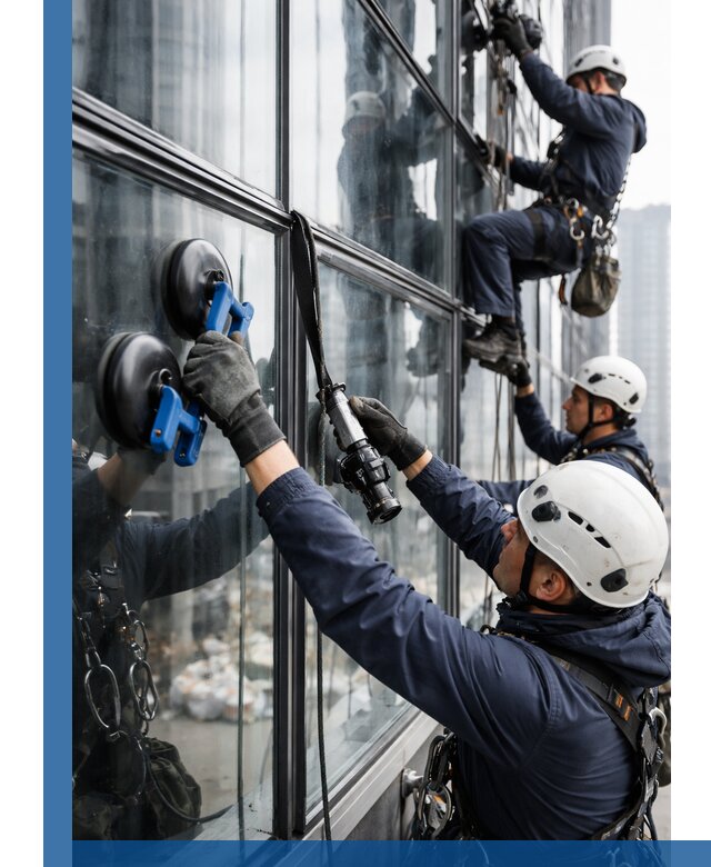 Радиусное остекление фасадов под ключ в Бугуруслане с гарантиями