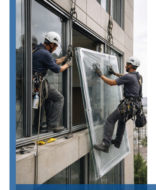 Профессиональная замена стекла в витраже в Бугуруслане с гарантией