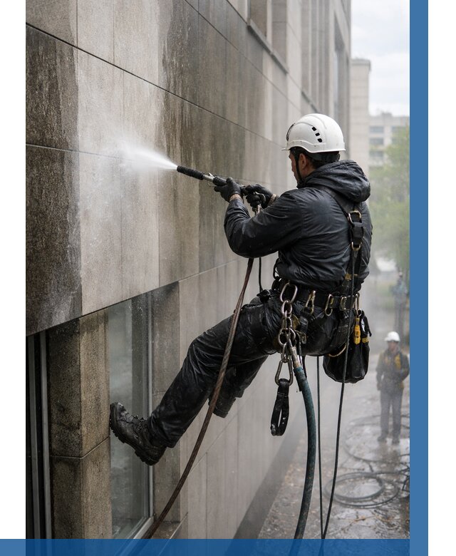 Гидроструйная очистка поверхностей в Бугуруслане от 866 р. | ВЫСОТНИК-Бгр