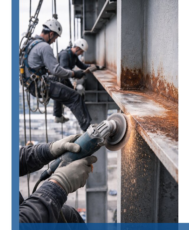 Зачистка металла от ржавчины и подготовка поверхностей в Бугуруслане