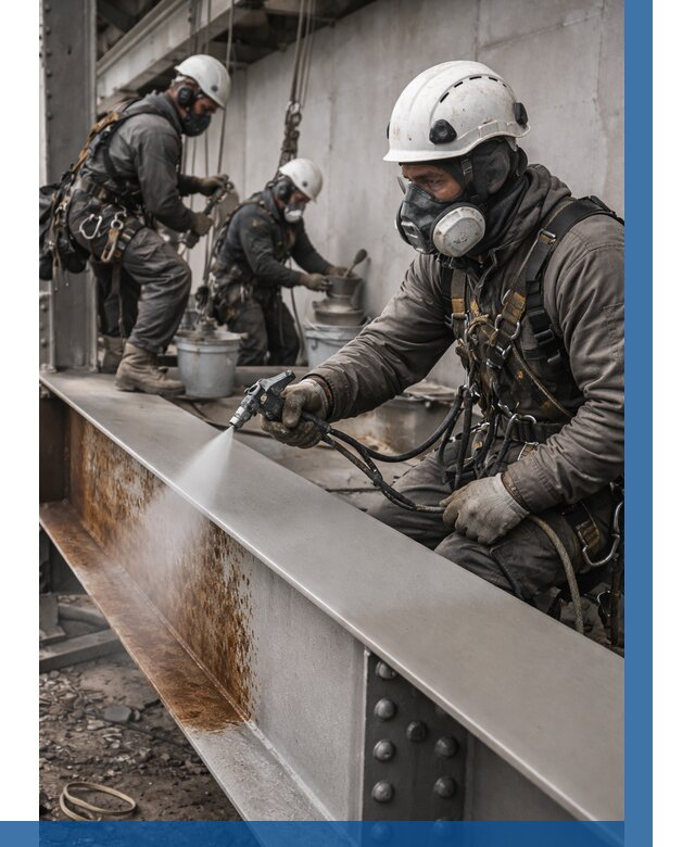 Антикоррозионная покраска металла в Бугуруслане от 713 р. | ВЫСОТНИК-Бгр