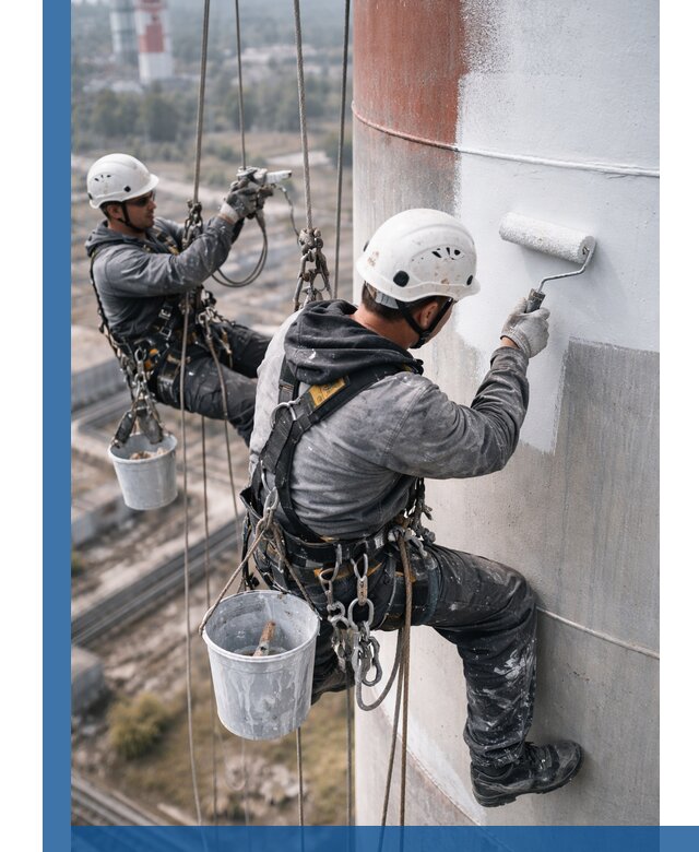 Покраска дымовых труб в Бугуруслане: антикоррозийная защита и восстановление