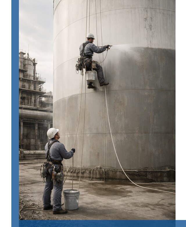 Покраска стальных резервуаров и емкостей в Бугуруслане профессионально