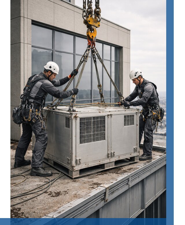 Такелажные работы на высоте в Бугуруслане от 8152 р. | ВЫСОТНИК-Бгр