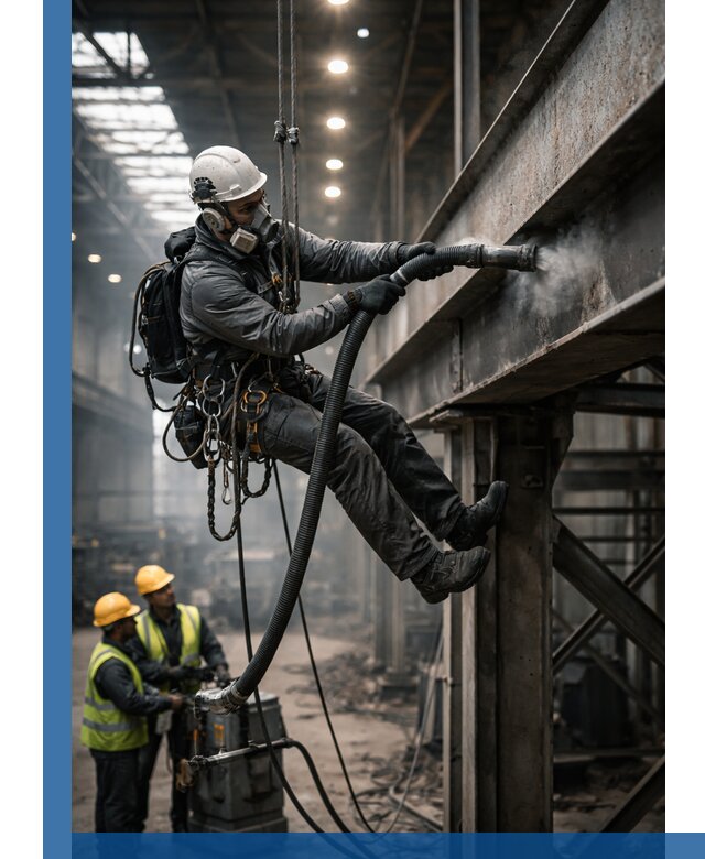 Обеспыливание конструкций в цехах промышленного производства в Бугуруслане