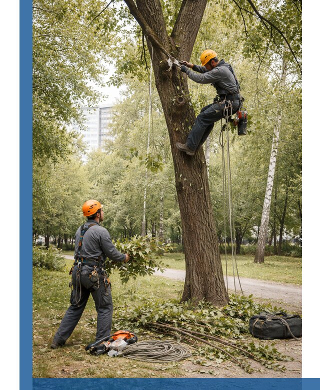 Санитарная обрезка деревьев в Бугуруслане, профессионально и безопасно