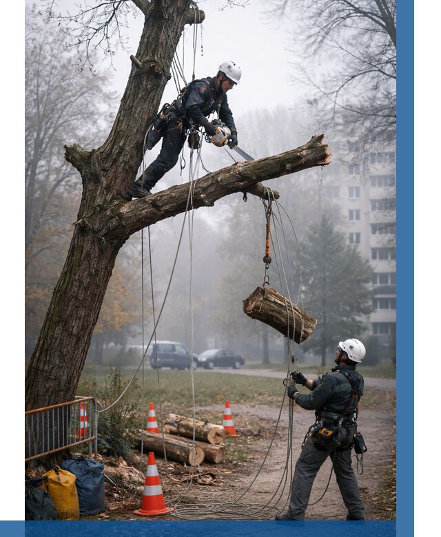 Удаление аварийных деревьев в Бугуруслане от 15285 р. | ВЫСОТНИК-Бгр