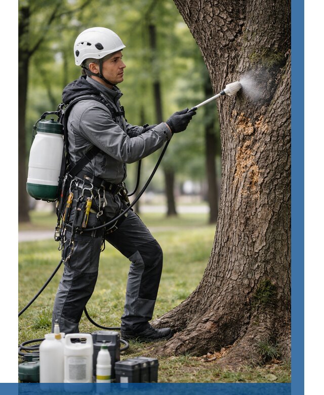 Обработка деревьев от вредителей в Бугуруслане от 4586 р. | ВЫСОТНИК-Бгр