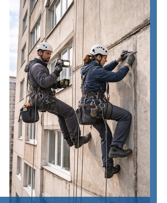 Обследование межпанельных швов в Бугуруслане от 1834 р. | ВЫСОТНИК-Бгр