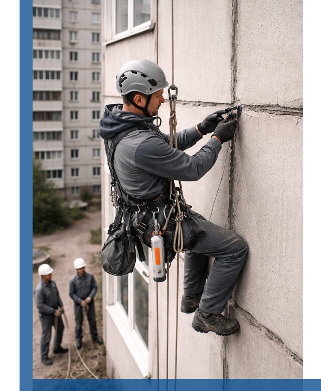 Обследование межпанельных швов и герметизация в Бугуруслане