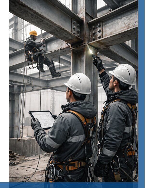 Обследование металлоконструкций в Бугуруслане от 5605 р. | ВЫСОТНИК-Бгр